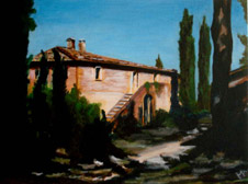 Landhaus bei Siena